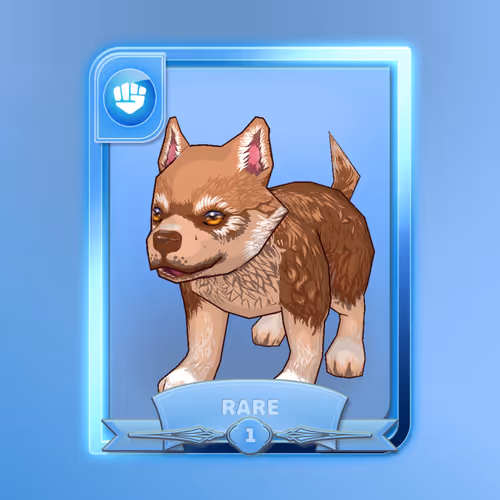 Desert Wolf Baby