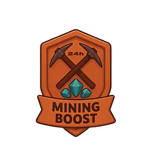 24h Mining Boost