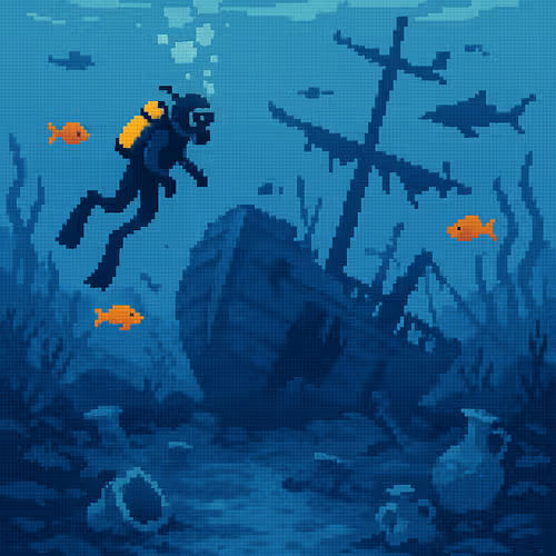 PIXEL ART: SEA