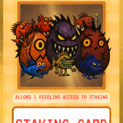 Feedlingz Staking Card