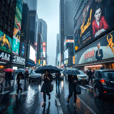 rain in the city 3