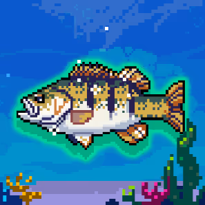 Shiny Smallmouth Bass