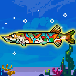 Shiny Coral Pike