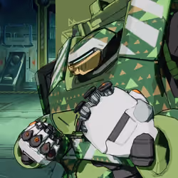 Emerald Hand #00738