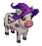 Pixels Cow