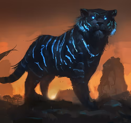 Blue Tiger Ronin