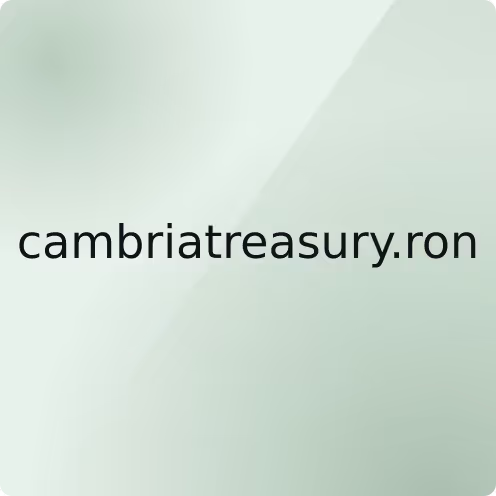 cambriatreasury.ron