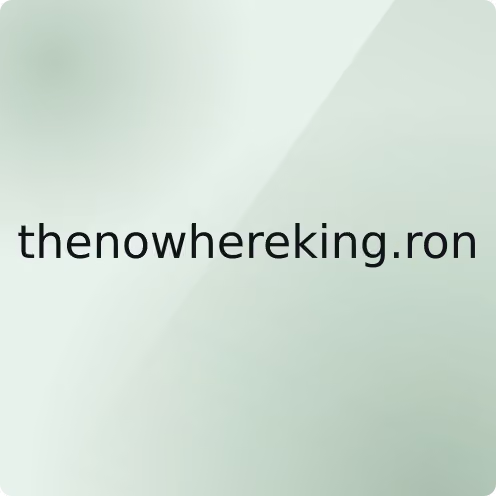 thenowhereking.ron
