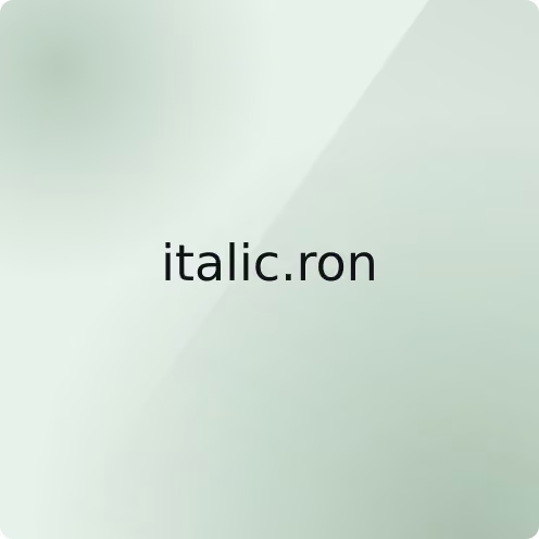 italic.ron