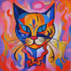 Colorful Cat #33