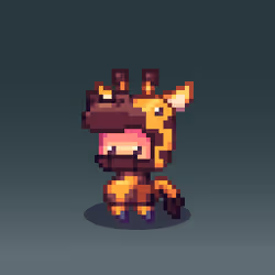 #PHPZ Giraffe Horse