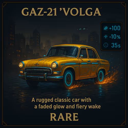 GAZ-21 Volga (Rare)