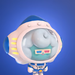 Puff Astronaut #1630