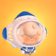 Puff Astronaut #1733