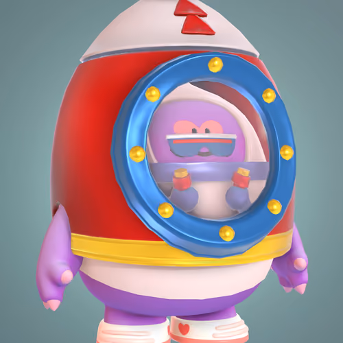 Puff Astronaut #142