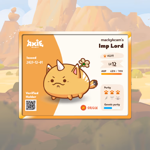 Axie Memento #835