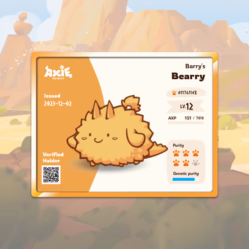 Axie Memento #1267