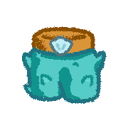Costume Pants·Axies Blue