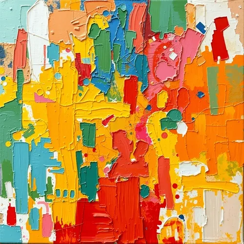 random color art