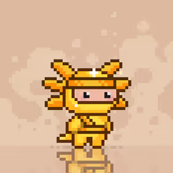 Gold Ninjalotl