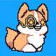 Pixel Corgis #1316