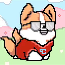 Pixel Corgis #683