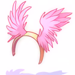 Pink Angel Hairband
