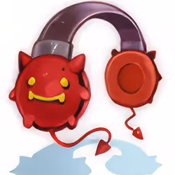 Costume Diabolic Headphone