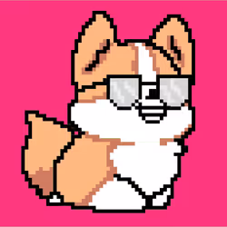 Pixel Corgis #2545