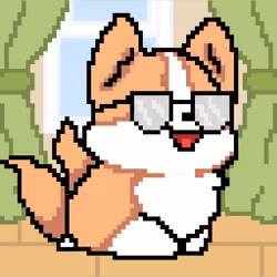 Pixel Corgis #2573