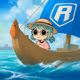 Milady on a Sailing Ship