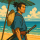 Ronin on the Beach