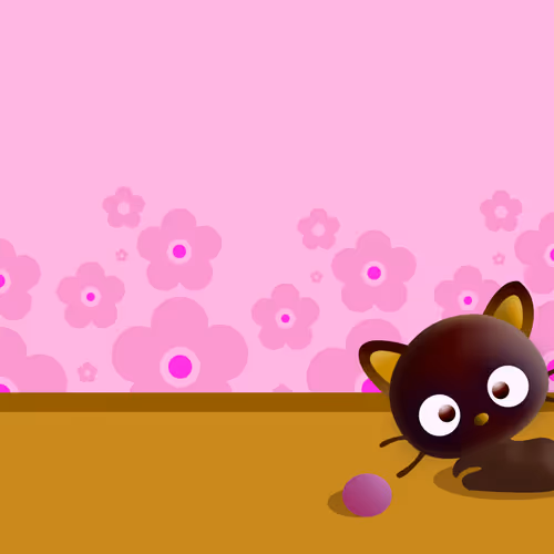 a cute cat