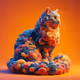Colorful Cat