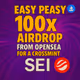 x100 Sei cross chain drop