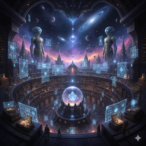 Ancient Cosmic Library