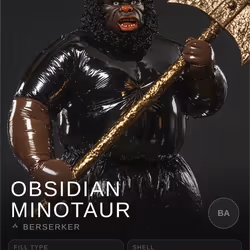 Obsidian Minotaur