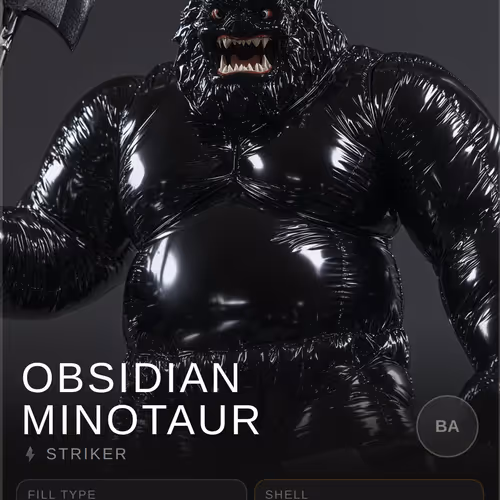 Obsidian Minotaur
