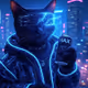 Cyberpunk Cat