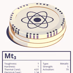 Mt₃ molecule