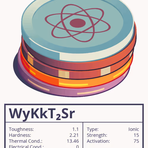 WyKkT₂Sr molecule
