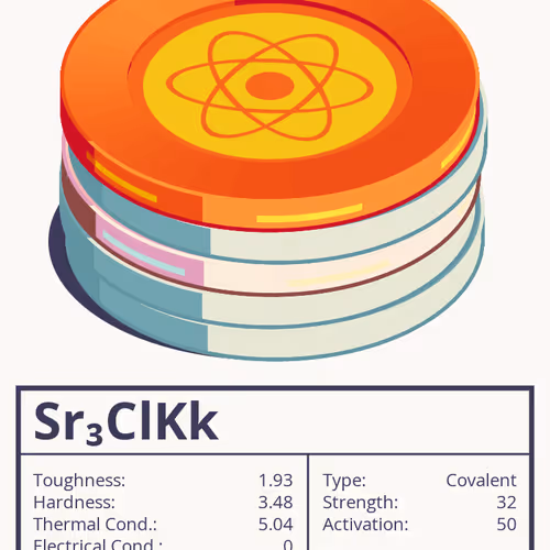 Sr₃ClKk molecule