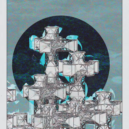 Black Circles, White Walls 100