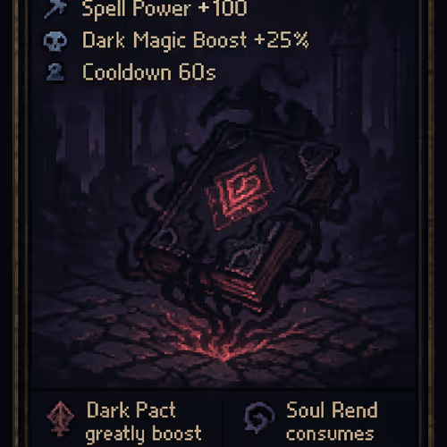 Blackkheart Grimoire (Legendary)