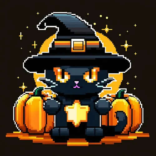 HALLOWEEN CAT