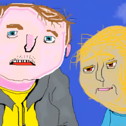 Alan and Gus, mayonnaise men