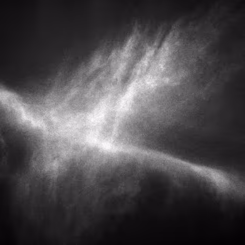 7. a bright white light.