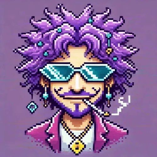 Caricatures Glitch GenPunks on Shape