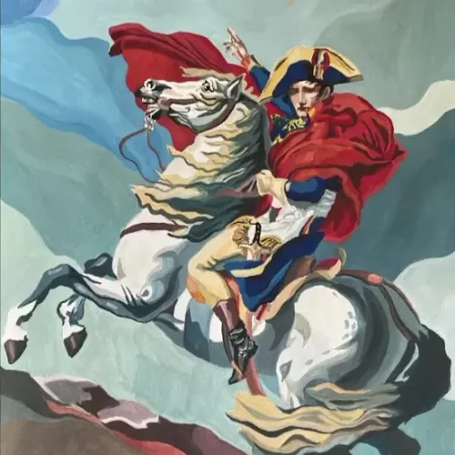 Napoleon Bonaparte on Marengo