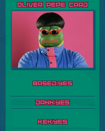 OLIVER PEPE CARD